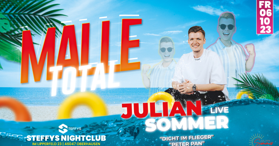 Malle Total - Julian Sommer Live